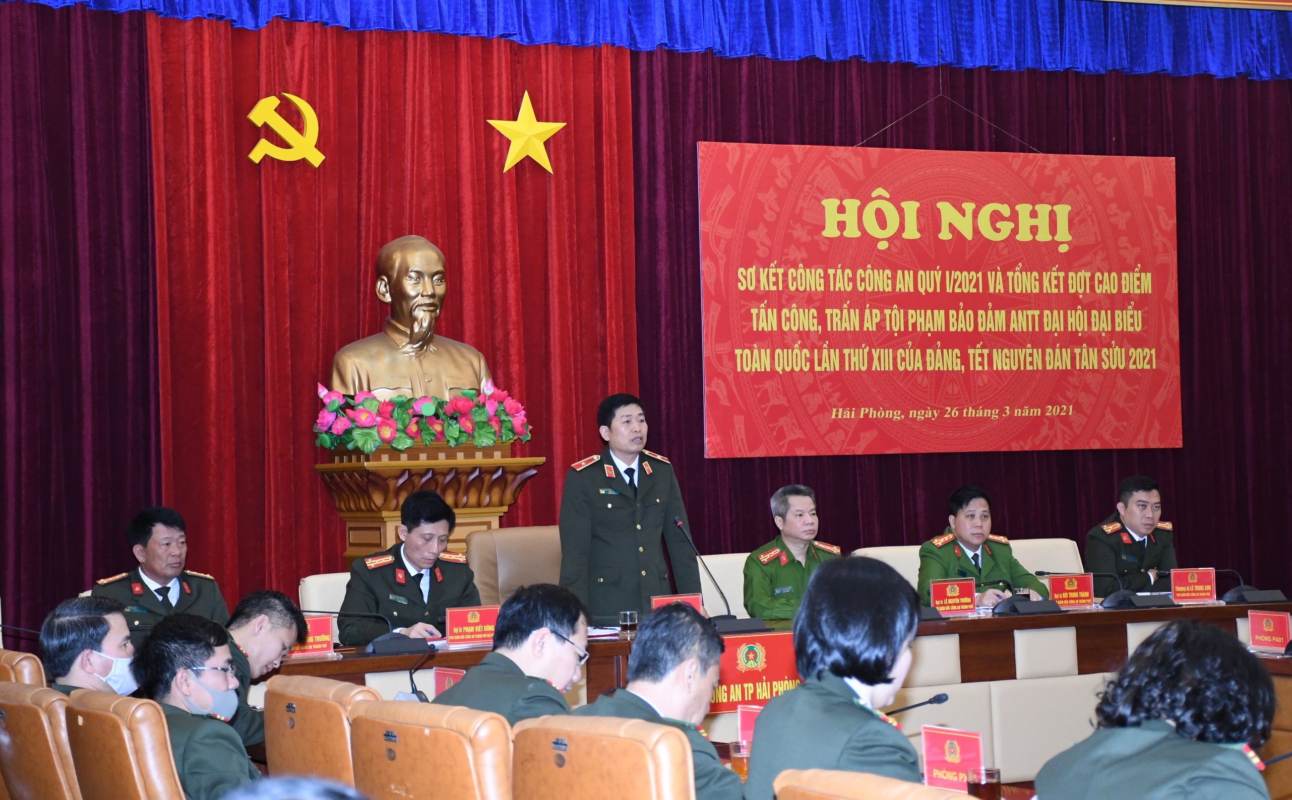 Sơ kết công tác Công an qúy 1 năm 2021: Tỷ lệ điều tra, khám phá án đạt 83,8%